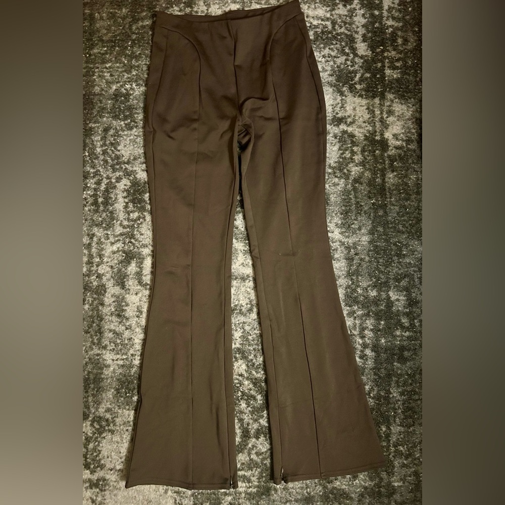 ALO yoga High Waist Zip it Flare Legging, Medium
